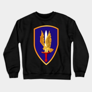 1st Aviation Brigade Vietnam wo Txt Crewneck Sweatshirt